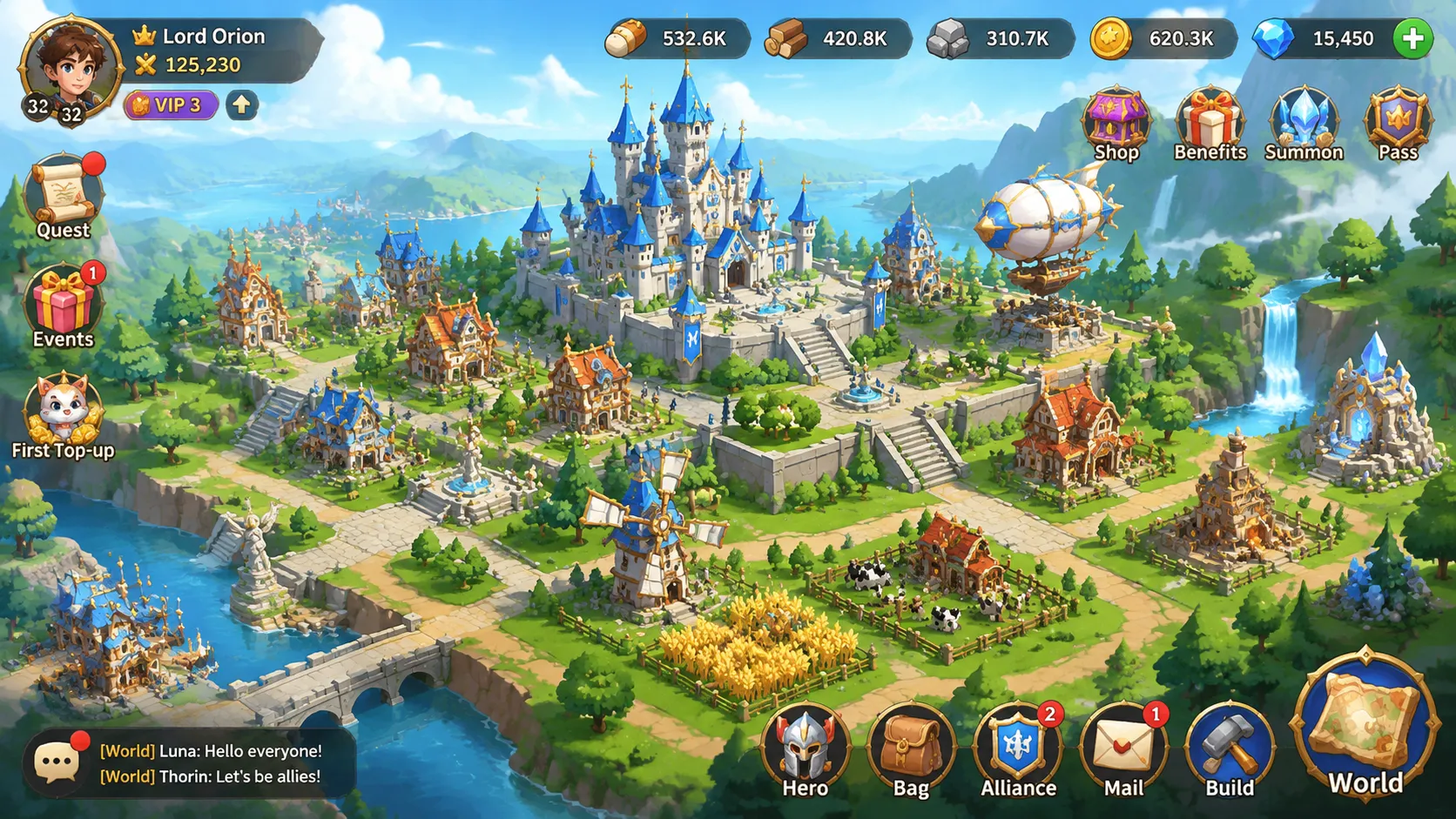 Ember Dynasty - Epic battlefield